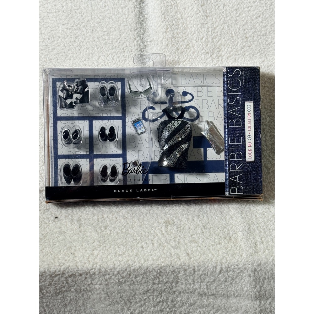 Barbie Basics Look No. 03 Collection 002 Accessory Pack Black Label - Picture 8 of 8